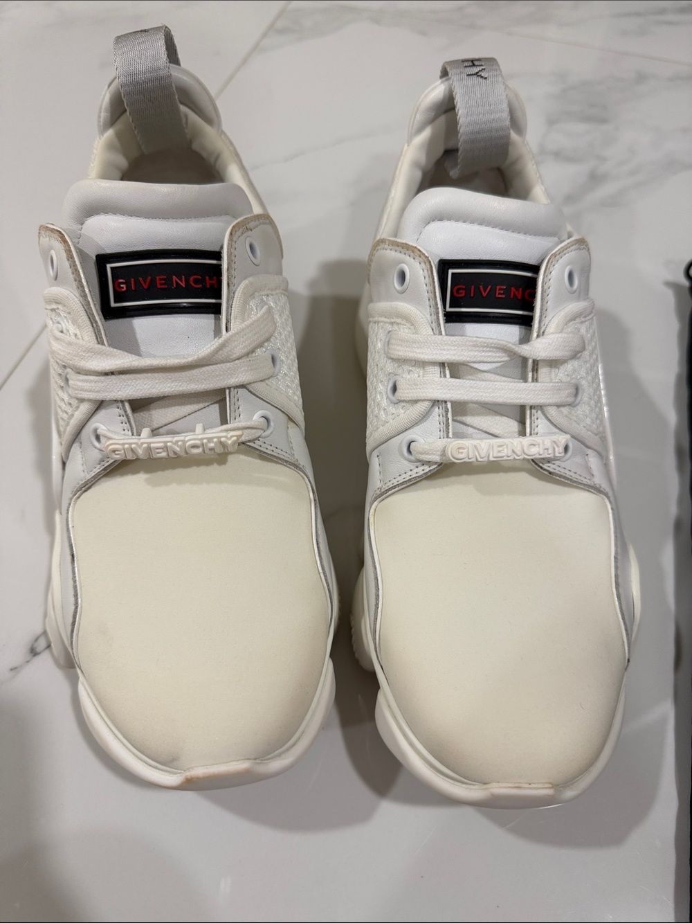 Givenchy Unisex White Low-Top Sneakers